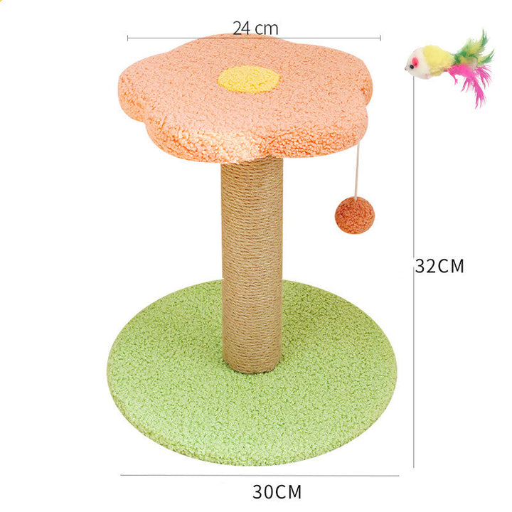 Interactive Pet Claw Grinding And Teasing Play Toy: The Ultimate Playtime Solution for Your Feline Friends